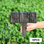 Plastic Garden Retaining Fence