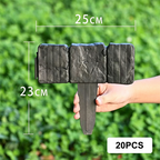 Plastic Garden Retaining Fence